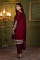 Casual Wear Pakistani Maroon Dress