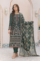 Dark Green Embroidered Dress USA