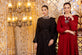 Mahroon and Black Formal Dresses Online USA