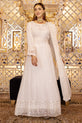 Off-White Pakistani Plus Size Dress USA