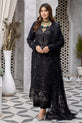 Pakistani Plus Size Black Dress