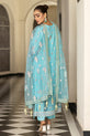 Pastel Pakistani Net Dress USA