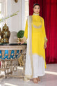 White and Yellow Dress USA