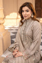 embroidered Dhanak suit for women